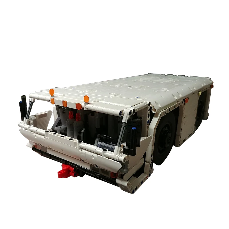 Строительные блоки технические Совместимость MOC 26069 самолета Pushback кирпичи Fit