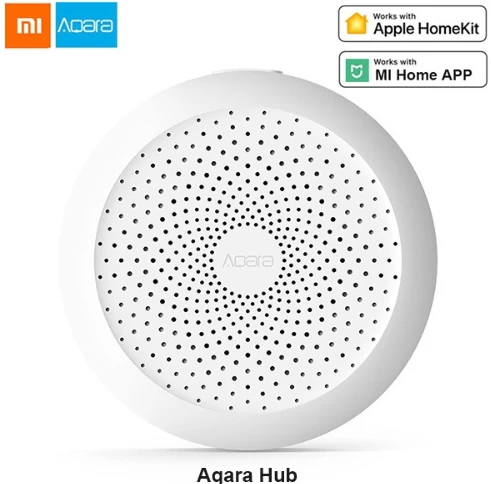 Xiao mi jia Aqara Hub mi шлюз с RGB светодиодный ночной Светильник Smart Work с для Apple Homekit International Edition - Цвет: original AU plug