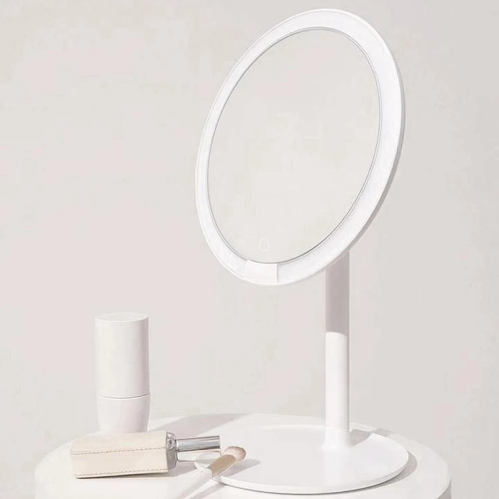

Intelligent Portable Rechargeable LED HD Makeup Mirror with Light Dimmable 3 Lighting Modes Adjustable Daylight Cosmetic Mirror