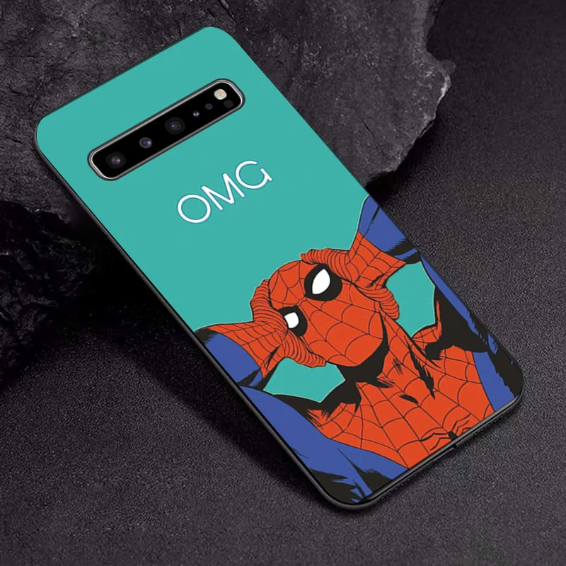Человек-паук Дэдпул для samsung Galaxy S10 5G S10E чехол S10 Lite Plus черный ТПУ чехол для телефона для samsung S7 Edge S8 S9 Plus чехол - Цвет: TPUBLK629