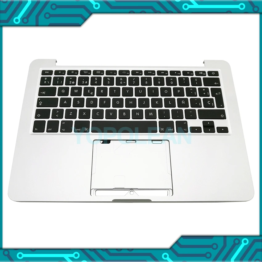 Оригинал Topcase Palmrest испанская клавиатура подсветка для MacBook Pro Retina 13 &quotA1502 Топ