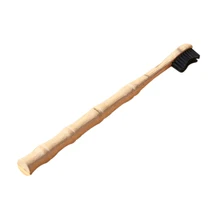 Wave Shape Bamboo Toothbrush Travel Tooth brush Soft fiber bristles tandenborstel Wooden Handle Environmentally Teethbrush#452