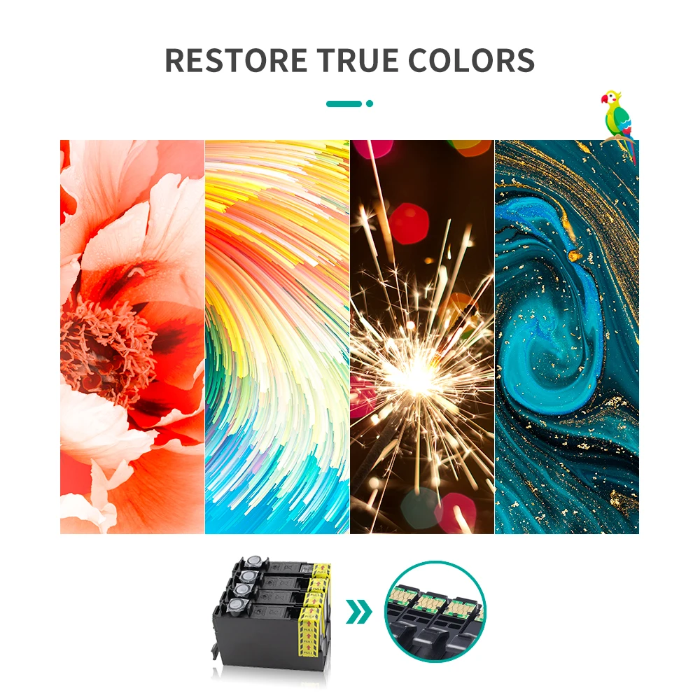 Cartucho de Tinta para Impressora Compatível Epson Xp-4100 Xp-4105 603xl T603xl Wf-2810 Wf-2830 Wf-2850 Impressora 3-10 Xp-3100 Xp-3105 - Imagem 6