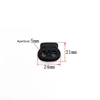 30Pcs Two Hole Plastic Stopper Cord Lock Tighten Spring Cord End Buckles DIY Adjustable buckle for sportswear/shoes/elastic band 6