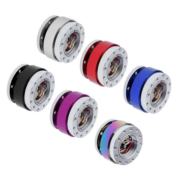 

Universal Quick Release Hub Adapter, Steering Wheel Ball Quick Release Hub Adapter Auto Snap Off Boss kit, 3.15x2.36 inch