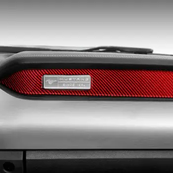 

Red Center Console Panel Carbon Center Console Panel Cover Useful Long life New