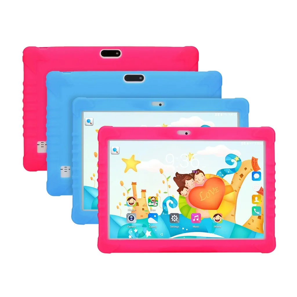  Tablet PC For Children Android 6.0 16GB IPS 10.1Inch Bluetooth WIFI Bundle Case High Quality Purcha