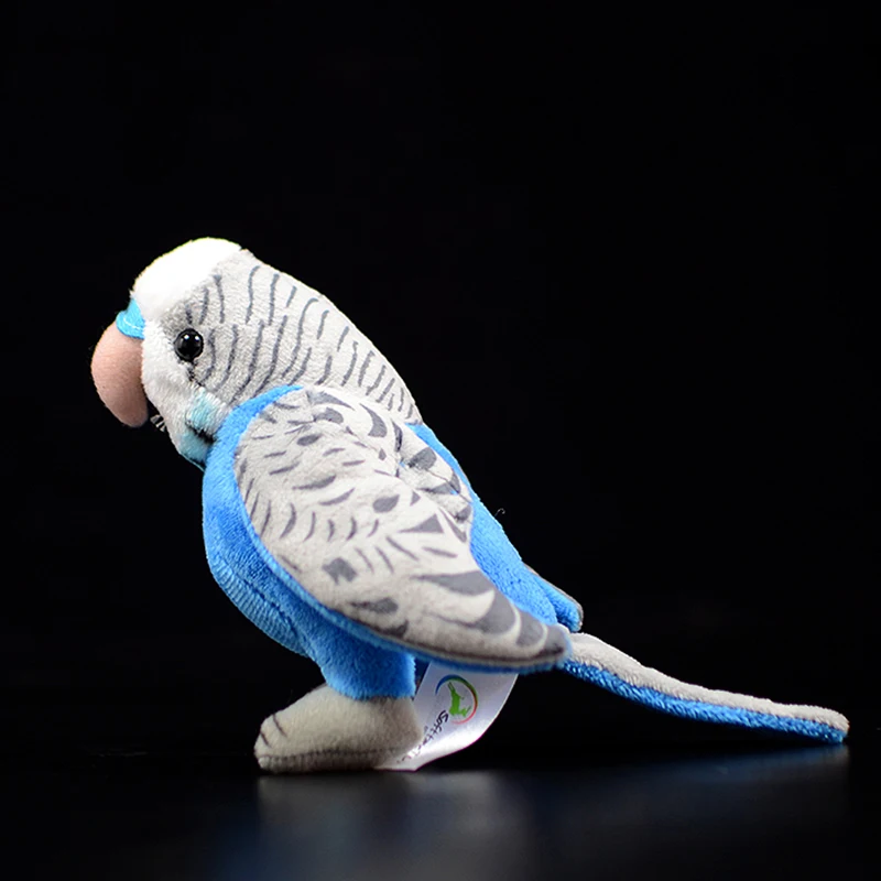 Simulation Budgerigar Plush Toys Blue Bird Ornament Lovely Kids Gift Cute Lifelike Stuffed Animals Doll Melopsittacus Undulatus Stuffed Plush Animals Aliexpress