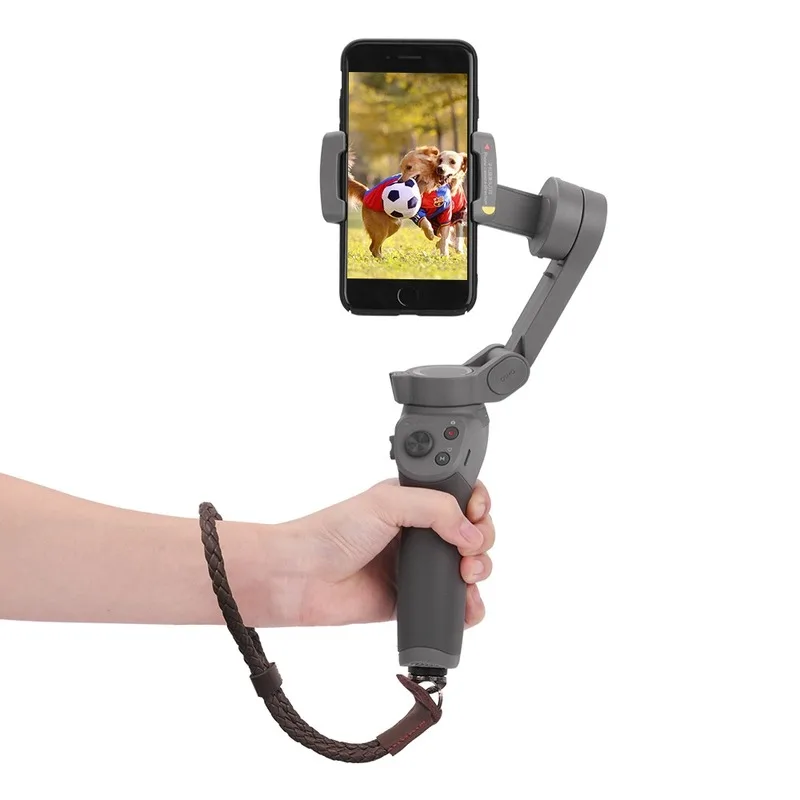 Для DJI Osmo Mobile 3 аксессуары, из искусственной кожи ремешок на запястье рукоятка слинг для DJI Osmo Mobile 3 портативный монопод с шарнирным замком шнурки с source error