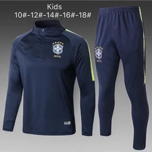 Футбольный трикотажный детский спортивный костюм с длинными рукавами G. JESUS MARCELO FIRMINO COUTINHO VINICIUS