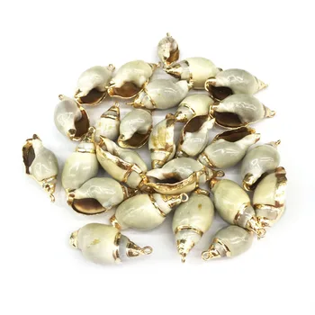 

Natural shell fashion conch Pendants Charms Necklace pendant for Jewelry Making DIY Bracelet Necklaces Accessories Size 10x30mm