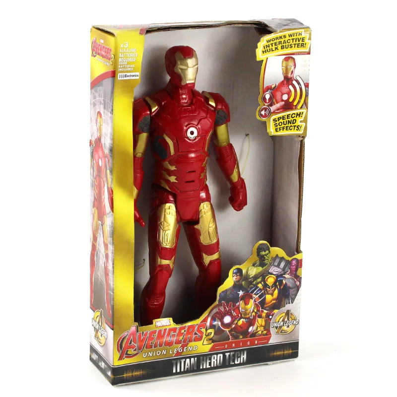 Plush iron man 29 cm marvel Avengers Avengers Iron-man doll 