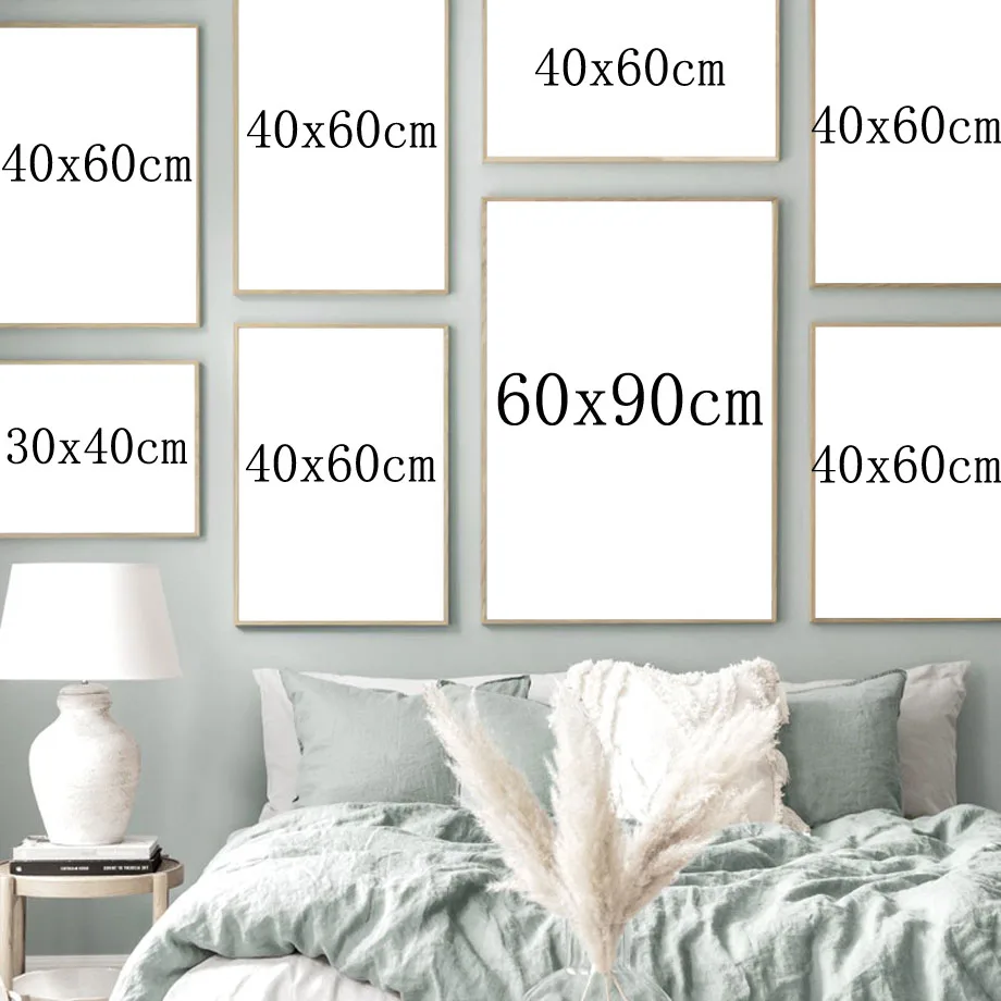 Waliicorners Wall Art Wall Pictures For Living Room Decor Beach Surf Path Surfboard Reed Palm Leaf Cobble Nordic Poster 15 H8aea2bc67ea74deab371e88d2fec3982u