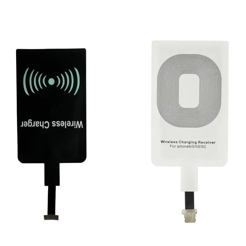 Qi Wireless Charger Receiver Charging Adapter Receptor micro USB for iPhone 5 6 6s plus type C Samsung Xiaomi HTC Android phone