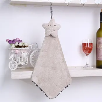 

Bathroom Office Car Use Cartoon Design Absorbent Hand Dry Towel Clearing