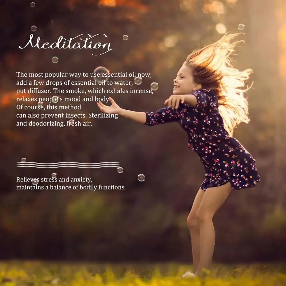 meditation Essential Oil is Anti Stress& Relax Mind Good Smell India Aromatherapy Oils Meditation 10Ml