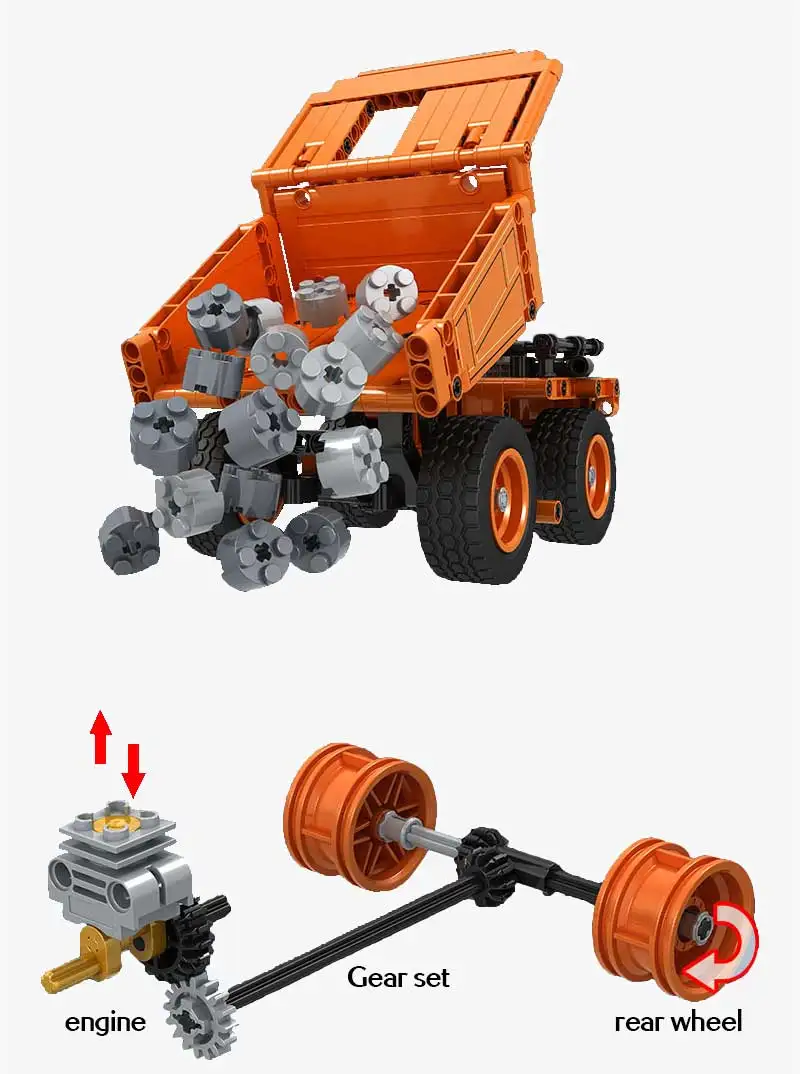 Winner City Engineering Vehicle Building Toys