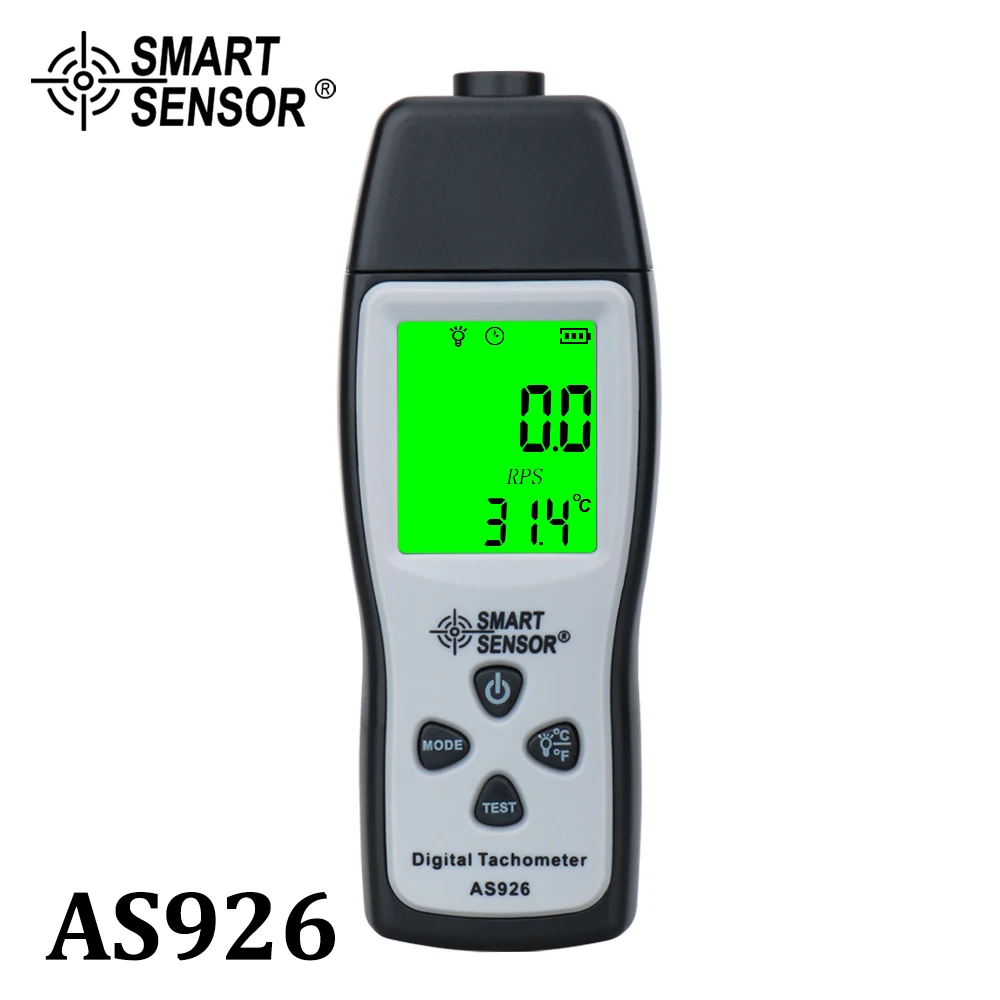Rotational Speed Meter Digital Laser Photo Tachometer Speedometer Photoelectric Tachometer 100~30000 RPM Tester for Car Motor
