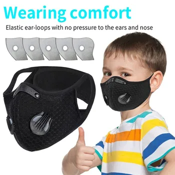 

Children's Outdoor Riding Multifunctional Sports ma$k Can Be Washed Repeatedly Pantalla Proteccion Facial Mouth Caps