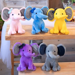Peluche de elefante rosa para bebés, juguetes de peluche de Choo Express, juguetes de elefante de peluche, muñecas de cuarto de niños