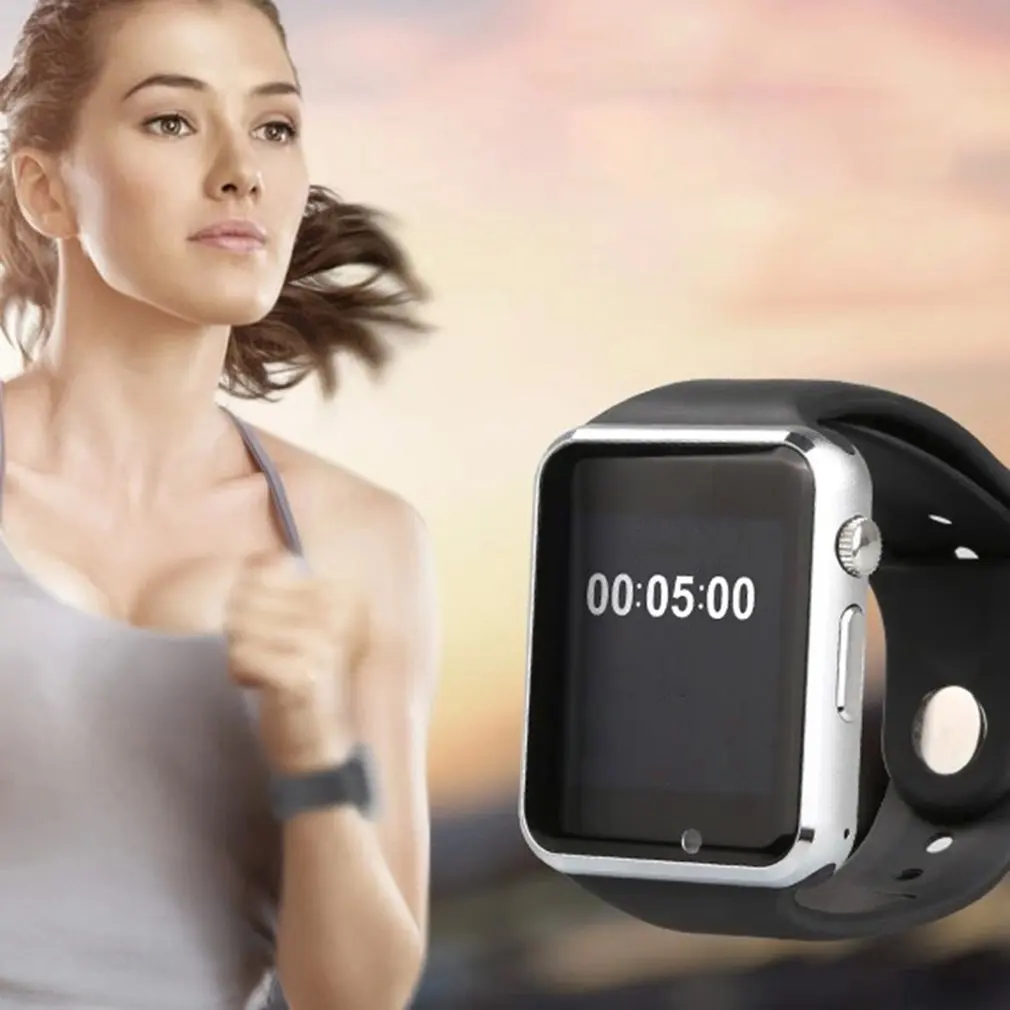  A1 Professionelle Smart Armbanduhr 2G SIM TF Kamera Wasserdicht GSM Telefon Große-Kapazität SIM SMS