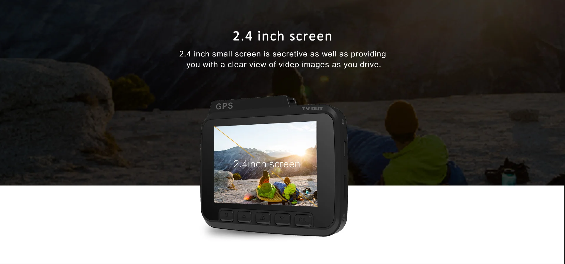 JOHOX-4K Встроенный gps wifi записывающее устройство ночного видения загрузка видео на телефон 24 часа циклическая запись
