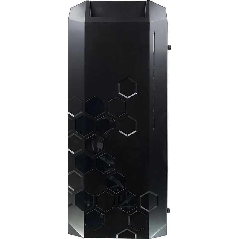 Корпус Formula V-LINE 6000-RGB черный без БП ATX 2x120mm 2xUSB2.0 2xUSB3.0 audio door bott PSU