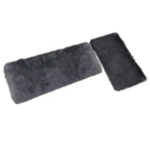 Grey Purple 2Pcs Anti-slip Bathroom Kitchen Floo Mats Thicken Floor Mat Soft Door mats for Living Room Doormat Entrance Hallway Floor Pads - Цвет: Grey Purple