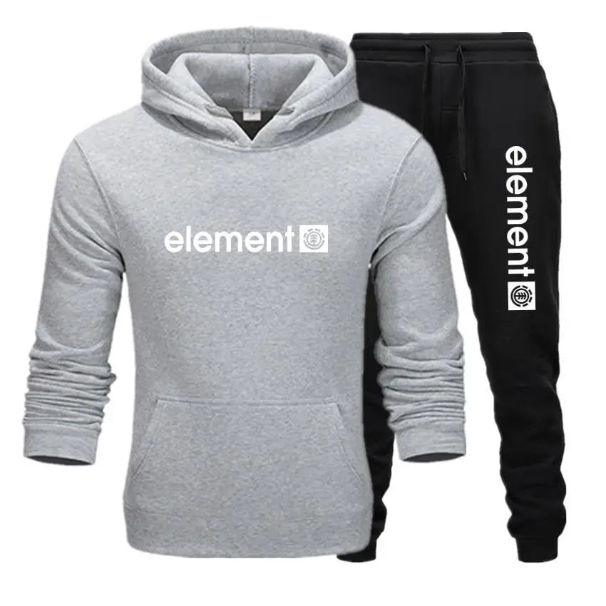 Новые спортивные облегающие комплекты для мужчин s Jogger Gyms, модный спортивный костюм, мужская спортивная одежда, толстовки+ штаны, спортивный костюм, комплект для мужчин