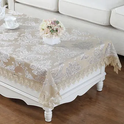 

European Style Household Birthday Party Tablecloth Cover Rectangular Cloth Cover Cloth TV Cabinet Table Runner