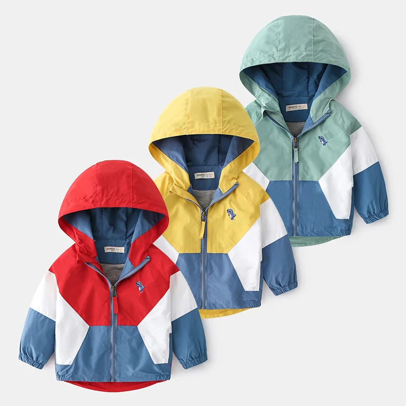 Sale Jackets Clothing Coats Outerwear Windbreaker Hooded Spring Boys Children Autumn Patchwork 0LdJlYqr1Kn