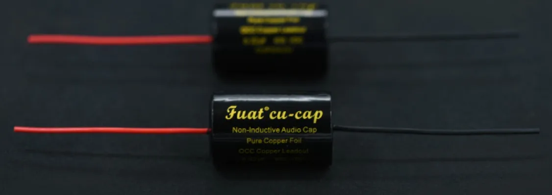 1pcs German original FUAT CU-CAP 630V 0.1UF 0.22UF tube coupling pure copper foil capacitor free shipping 1pcs pure copper metal sheet foil plate 20 100 mm x 100 1000mm thickness 0 01 0 6 mm