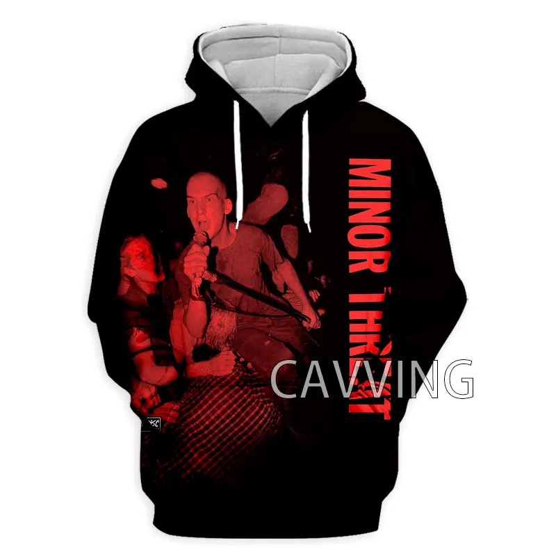 ameaça banda hoodies camisolas harajuku com capuz camisolas topos roupas