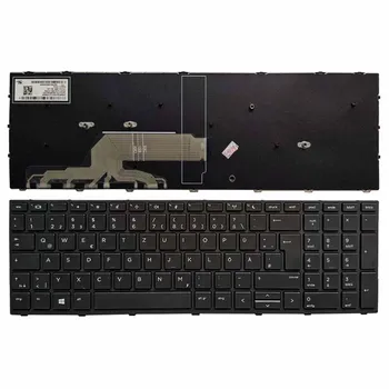 

New German laptop keyboard for HP Probook 450 G5 455 G5 470 G5 GR black frame keyboard