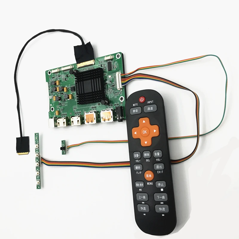 

4K LCD controller board RTD 9514 support HDMI+DP+Audio with Resolution 3840X2160 edp 40 pin 4K 10.1 inch LCD panel TV101QUM-N00