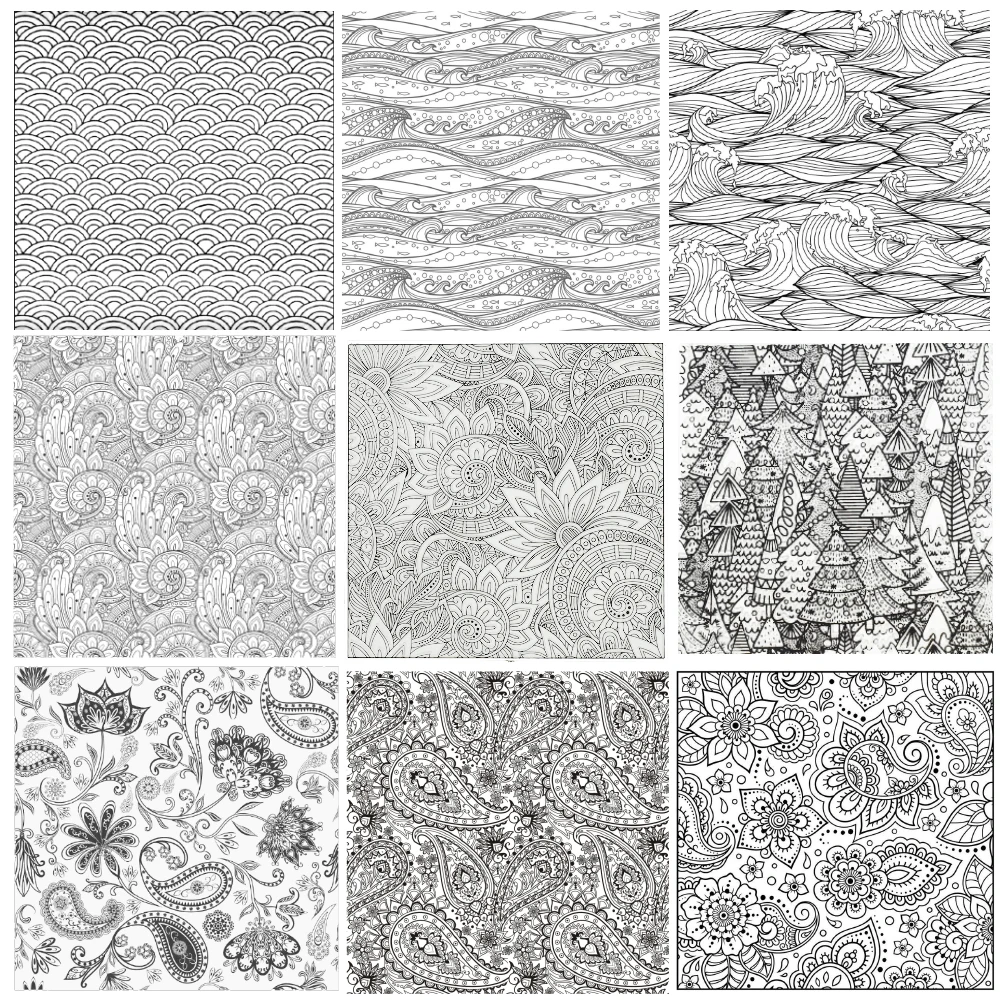 Texture Mat for Polymer Clay With Tattoo Pattern Americana Vintage Old  School Texture Sheet Impression Sheet Metalclay TATTOO 