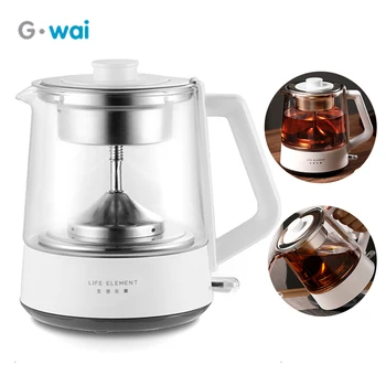 

220V Electric Automatic Kettle Glass Teapot Boiled Tea Pot Steaming Tea Maker With Filter Heat Preservation Health Pot 800ml