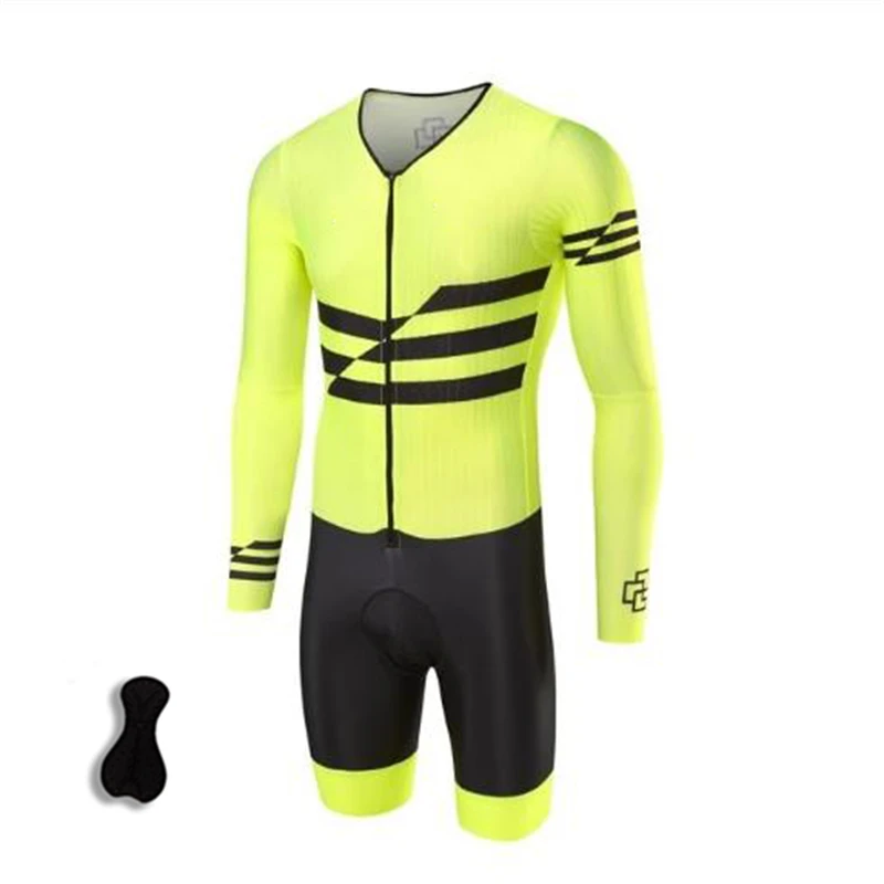 men's Fashion Clothes Swimwear Cycling Triathlon Sets Sleeveless Ciclismo Bicycle  Jumpsuit Kits 5
