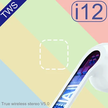 

Macaron Bluetooth Earphone inpods 12 Wireless Headphones Original inpods Headset for ios android poco x3 pk i9s i10 i11 TWS