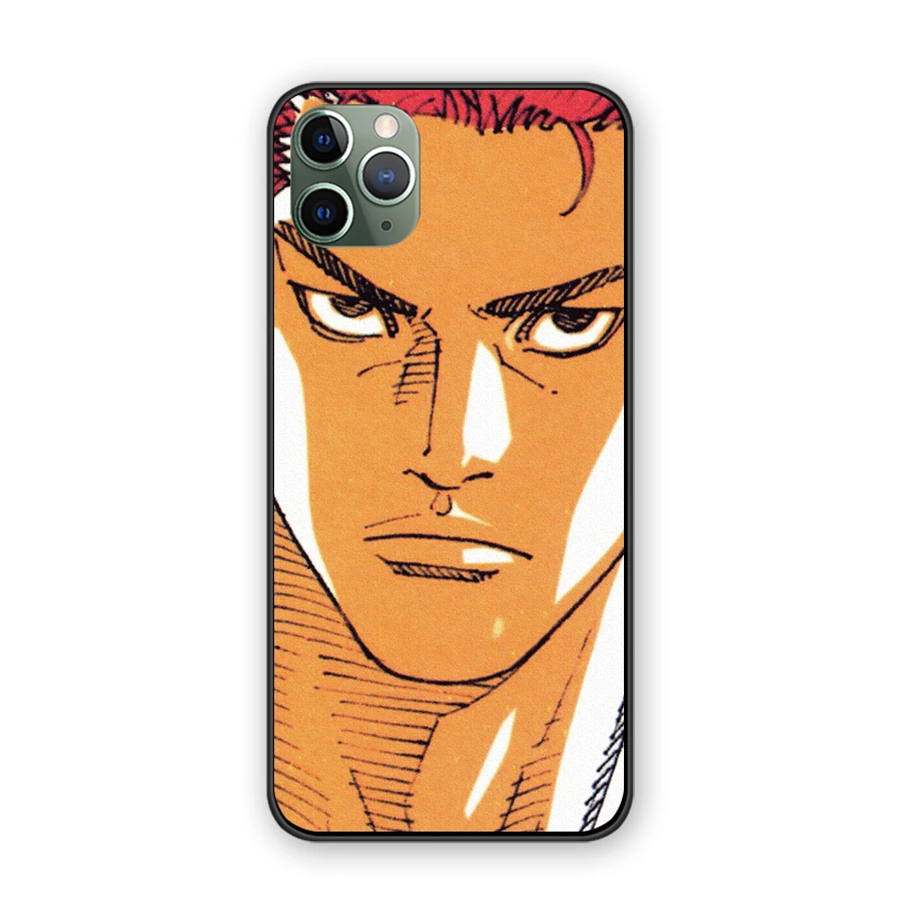 Slam Dunk для iPhone 5 5S 6 6s 7 8 Plus X XS XR 11 Pro Max черный чехол ТПУ - Цвет: 10