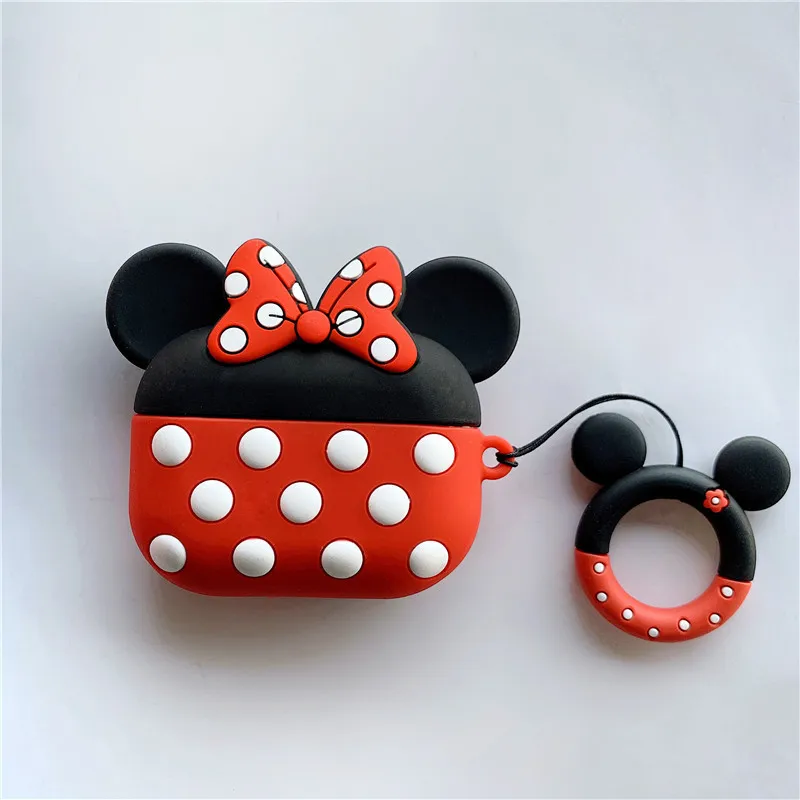 3D милый чехол для наушников disney, чехол для наушников Airpods pro, чехол для зарядки, милые наушники для девочки, мультяшная коробка для Airpods 3, чехол