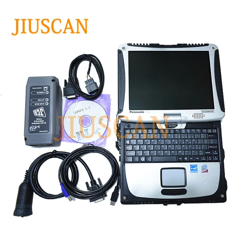 JIUSCAN T420 ноутбук с экскаватором диагностический инструмент для JCB электронный Услуги инструмент JCB servicemaster 1.73.3