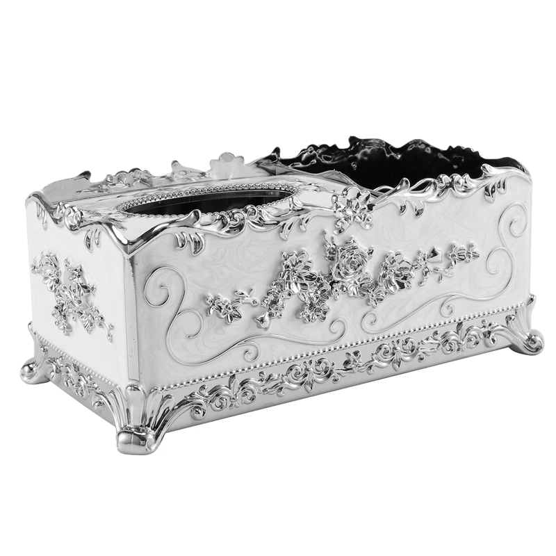 Acrylic Tissue Box Paper Rack Office Table Accessories Home Office KTV Hotel Car Facial Case Holder
