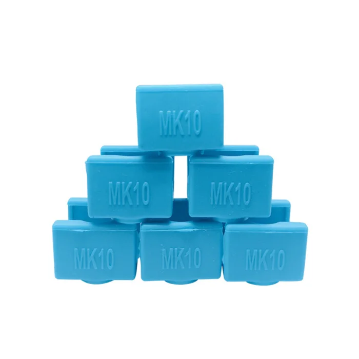 1/3 шт. MK10 силиконовые носки Нагреватель Крышка блока для Wanhao i3 qidi Tech Flashforge SP99
