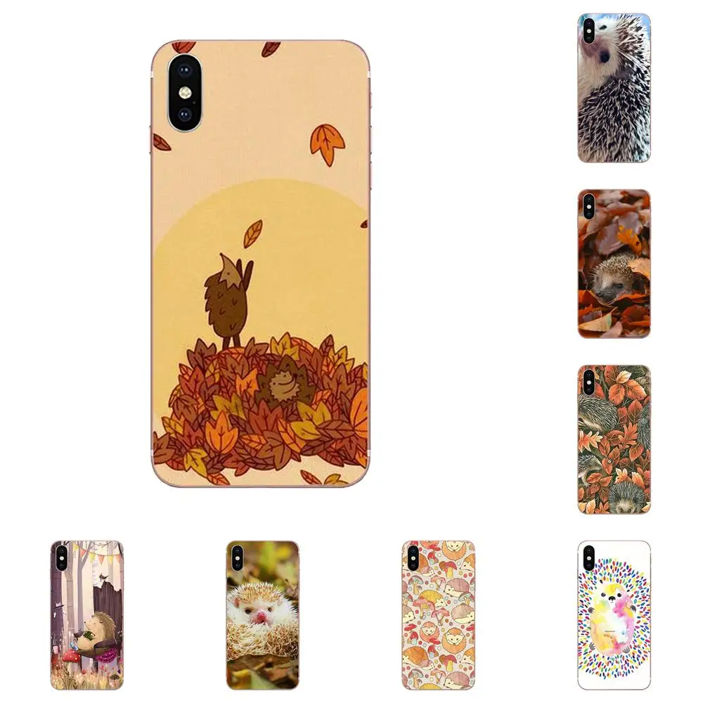 

Cute Hedgehog Wildlife Nature Soft TPU Case Mobile For Xiaomi Redmi Mi 4 7A 9T K20 CC9 CC9e Note 7 9 Y3 SE Pro Prime Go Play