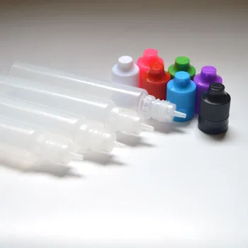 

1pcs 30ml Pen Style Bottle with Tamper Evident Childproof Cap Plastic Dropper Bottle E-liquid Bottle