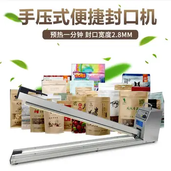 

LFS-600 Extra Long Hand Impulse Sealer Plastic Films And Aluminum Films sealing machine
