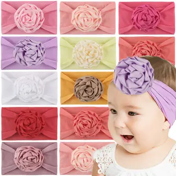 

Baby Girls Headwear Fashion Toddler Girl Hairband Bow Rabbit Turban Big Bow Knot Headband Hair band Head Wrap Cute Kids Hairband