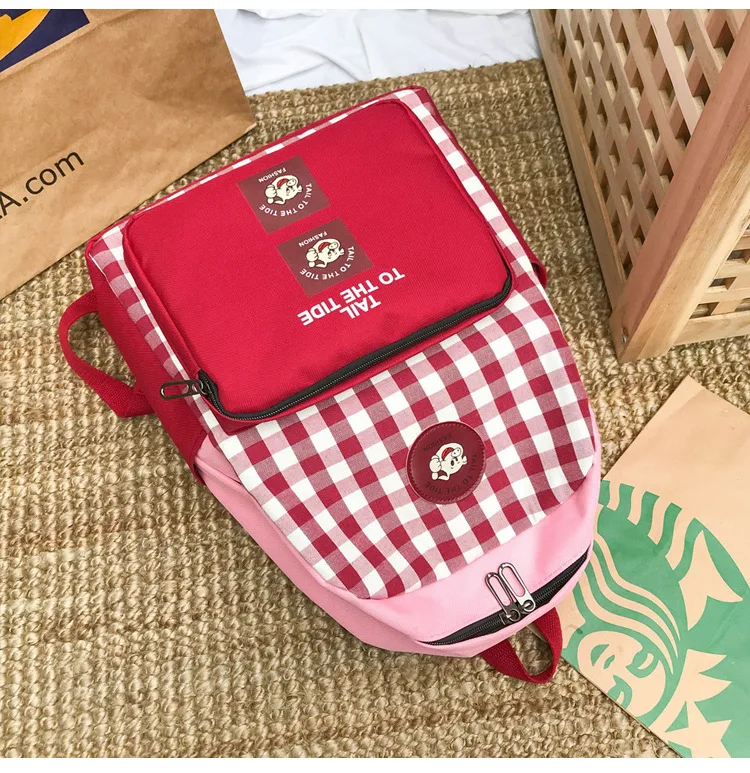 JIULIN рюкзак школьный-сумка через плечо Mochila для девочек-подростков женская мода