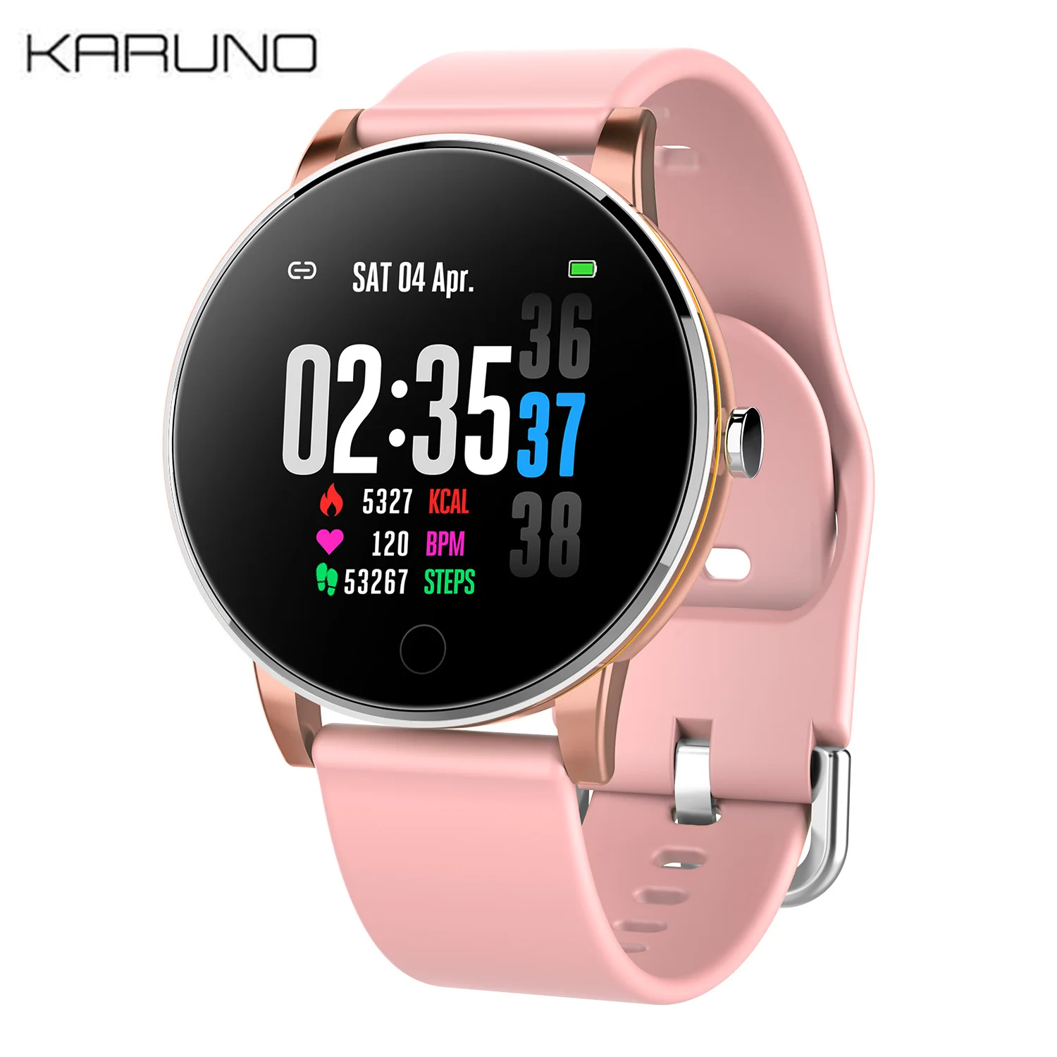 

Karuno Y9 Smart Watch Women Ip68 Waterproof Bluetooth Bracelet Heart Rate Monitor Blood Pressure Fitness tracker Smartwatch Men